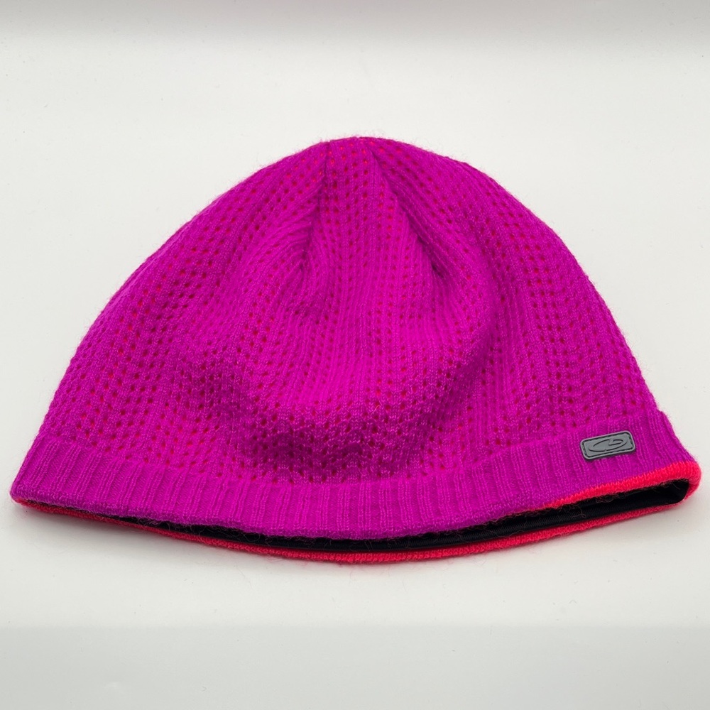 Champion Pink Running Beanie with Cool Black Lining